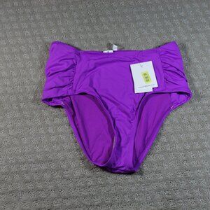 NWT Gibson Latimer Purple Bikini Bottom